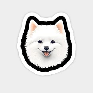 Japanese Spitz Sticker